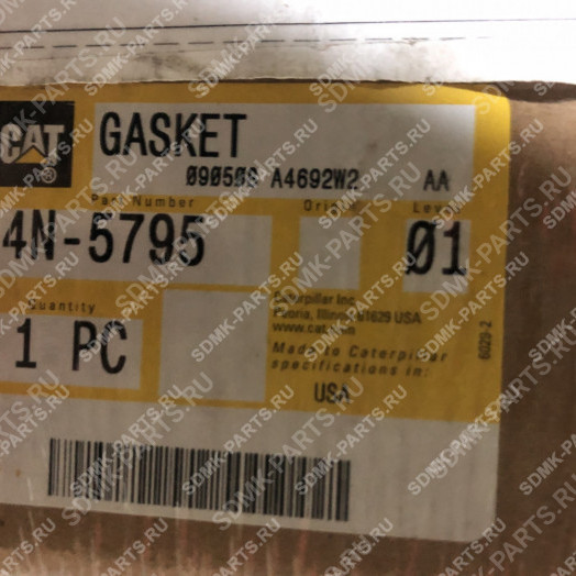 Прокладка интеркулера CATERPILLAR 4N5795