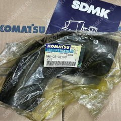 196-03-32160 Патрубок (KOMATSU) 196-03-32160 (хол.климат -50 гр.) (196-03-32520 (хол.климат -30 гр.)) 196-03-32160